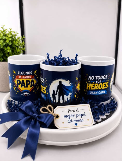 Superhero Dad Personalized Mug – Father's Day Gift